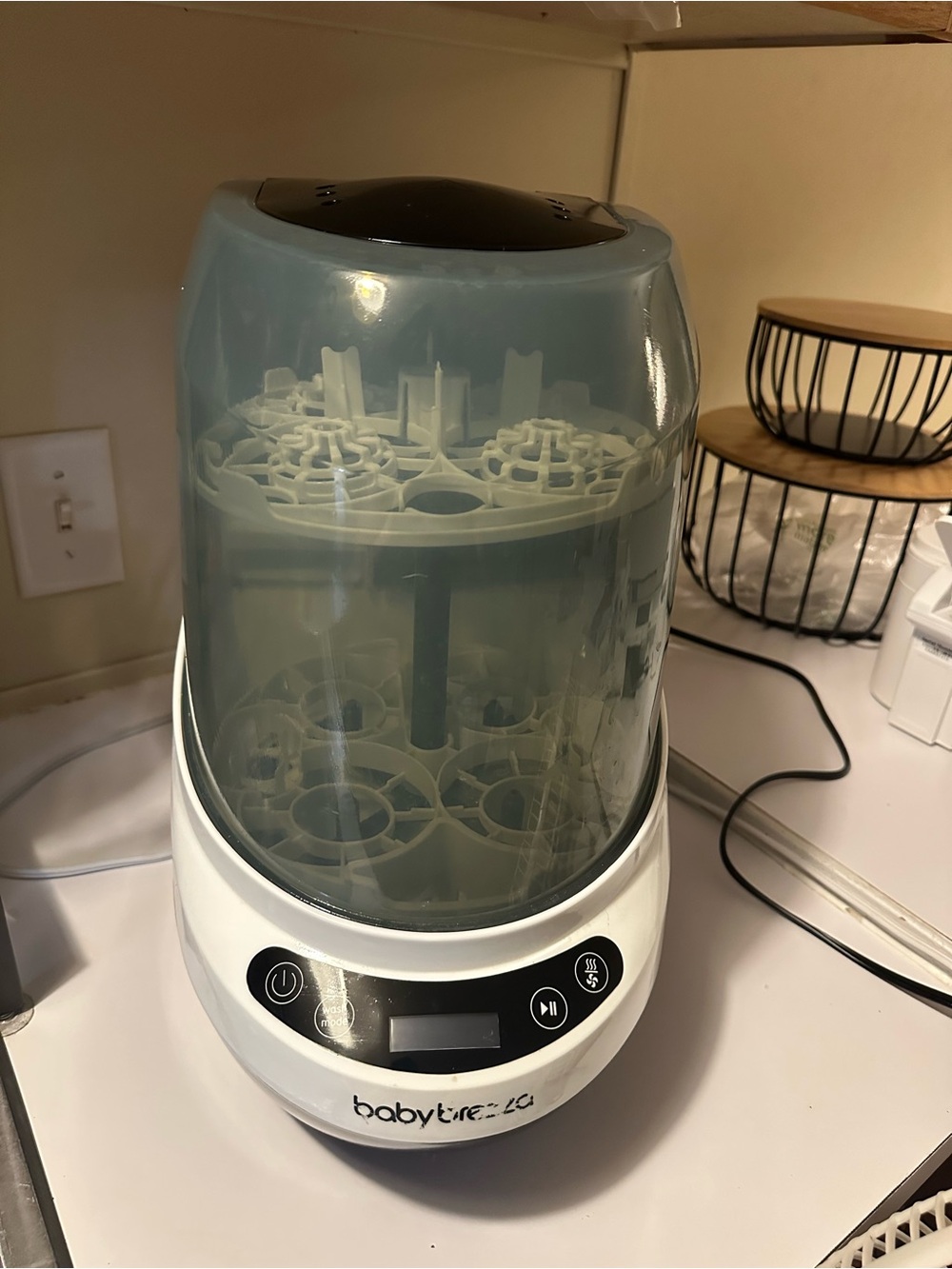Baby brezza bottle washer pro
